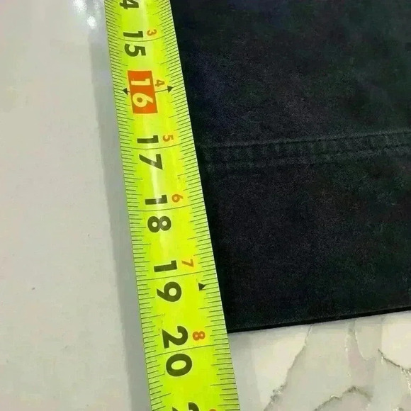 EILEEN FISHER BLACK CROPPED WIDE LEG CASUAL PANT SIZE M - Picture 10 of 10